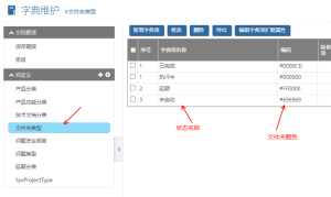 項目文件夾的狀態(tài)設置